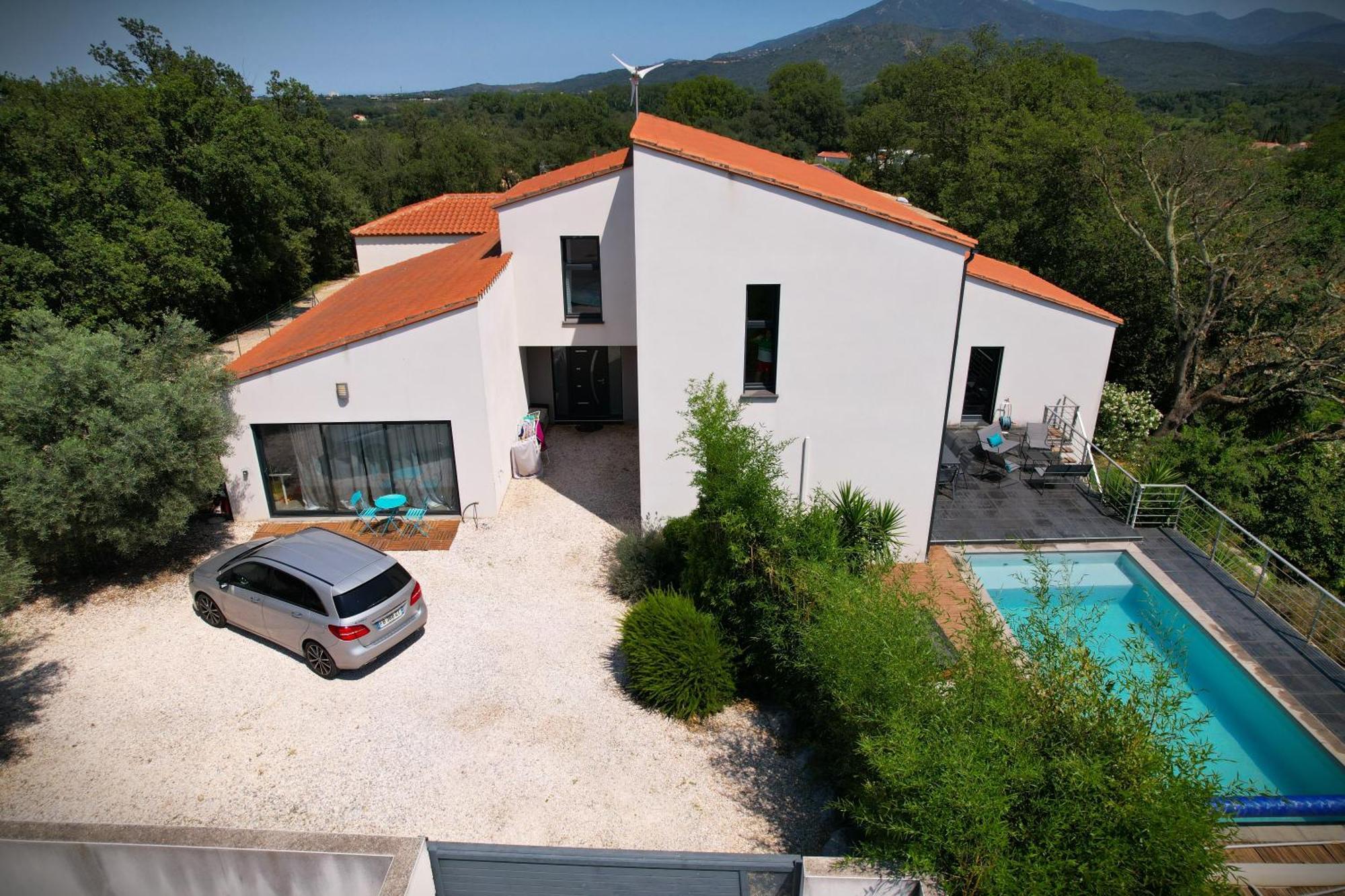 Villa Contemporaine, Jardin Mediterraneen Et Piscine Privee Saint-Jean-Pla-de-Corts Exterior foto